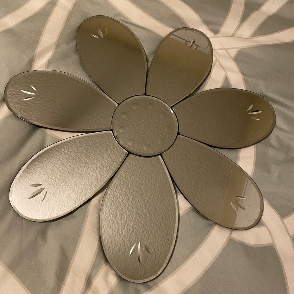 Pottery barn flower mirror